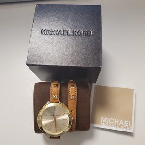MICHAEL KORS Brand New MK2309 Leather Strap wrap